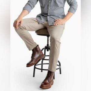 birddogs | Men’s Slim Fit Stretch Khaki Business Pants Trousers Built in Liner
